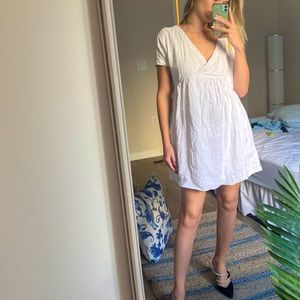 Sigrid Olsen white little summer dress